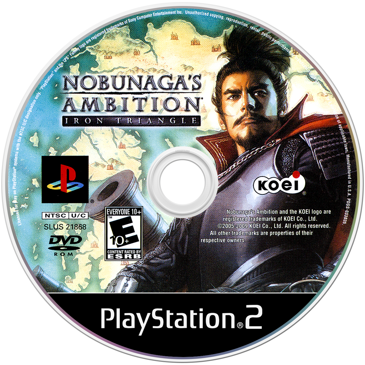 Nobunaga's Ambition Iron Triangle media 3 for Playstation 2